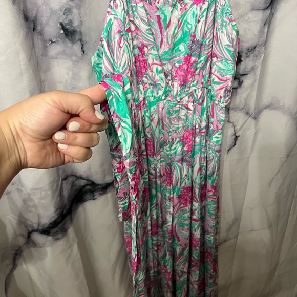 Wide leg floral jumpsuit - Picture 3 of 3